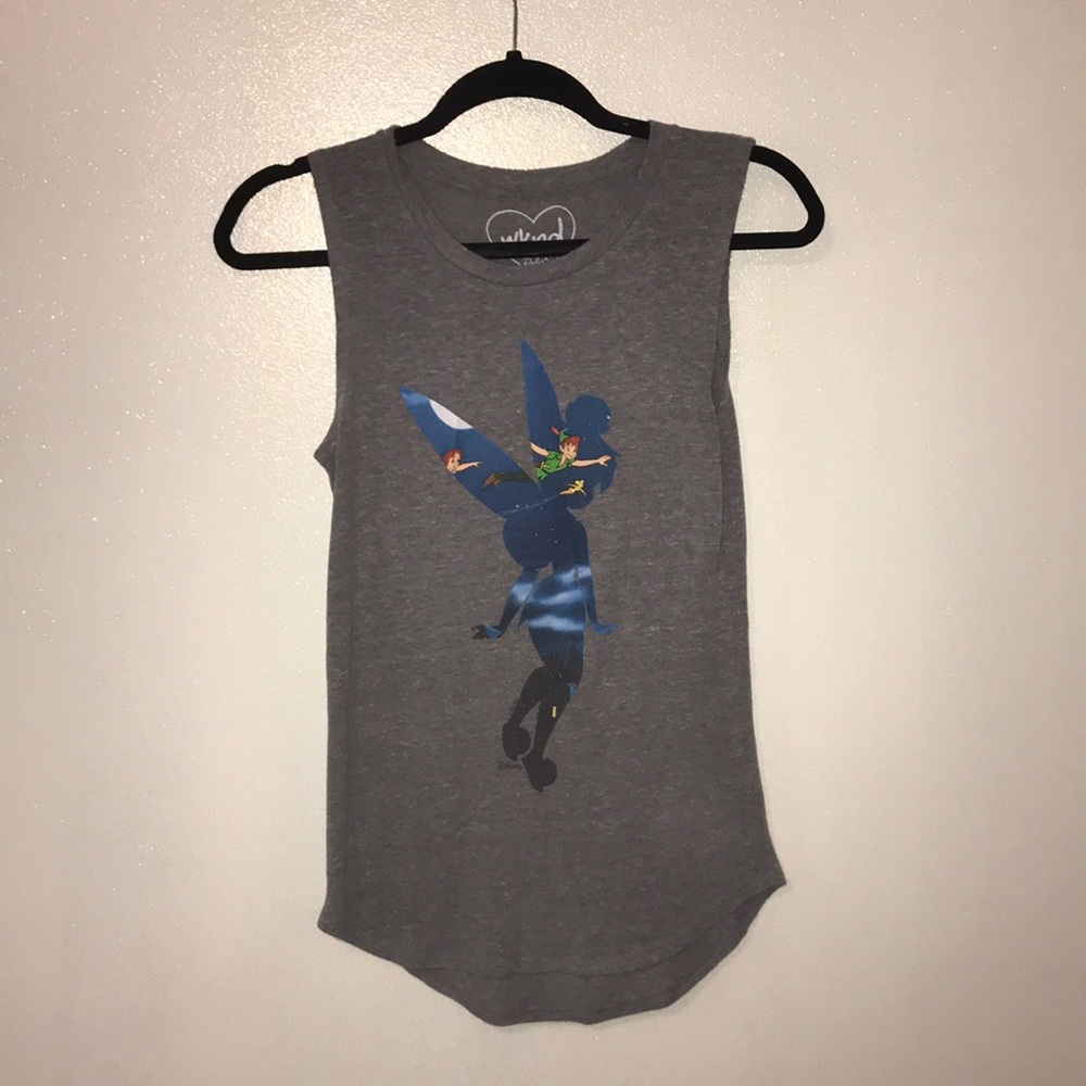 Peter Pan Tinkerbell tank top/muscle tee